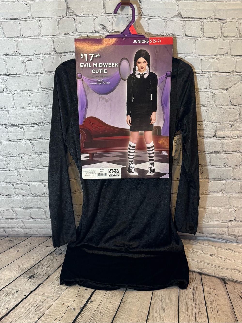 Evil Midweek Cutie Wednesday Inspired Halloween Costume